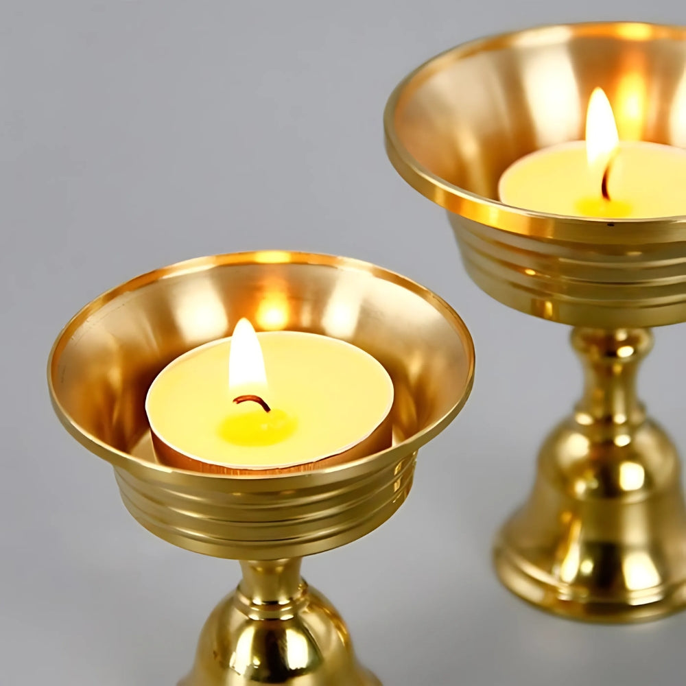 Pedestal Kupferbecher Kerzenhalter | Karnz