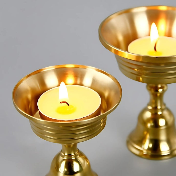 Pedestal Kupferbecher Kerzenhalter | Karnz