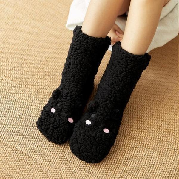 Llama Alpaka Innenstiefel Wollsocken | Karnz