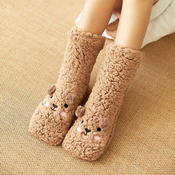 Llama Alpaka Innenstiefel Wollsocken | Karnz