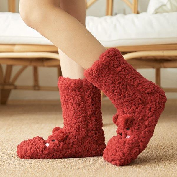 Llama Alpaka Innenstiefel Wollsocken | Karnz