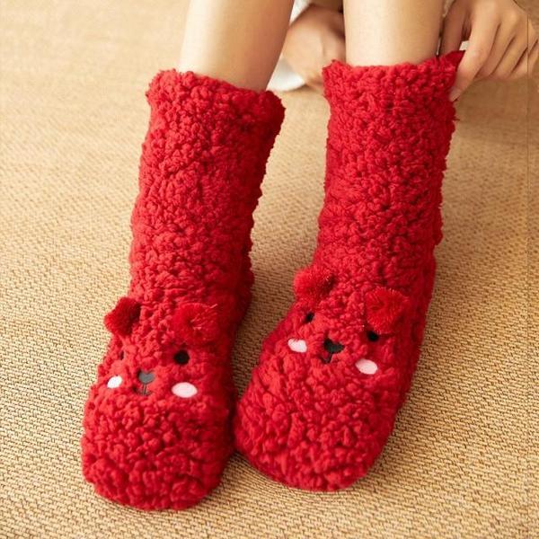 Llama Alpaka Innenstiefel Wollsocken | Karnz