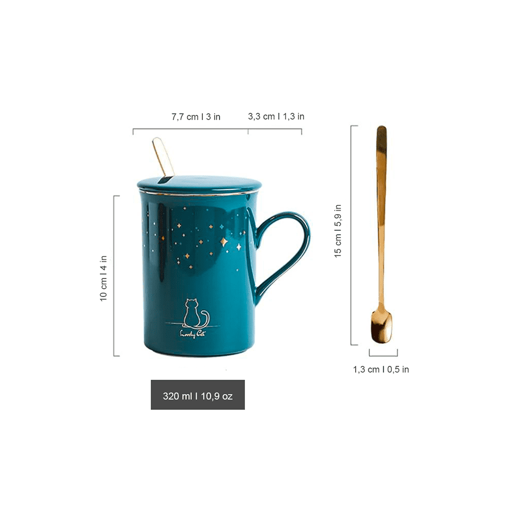 Lovely Cat Mug | Karnz