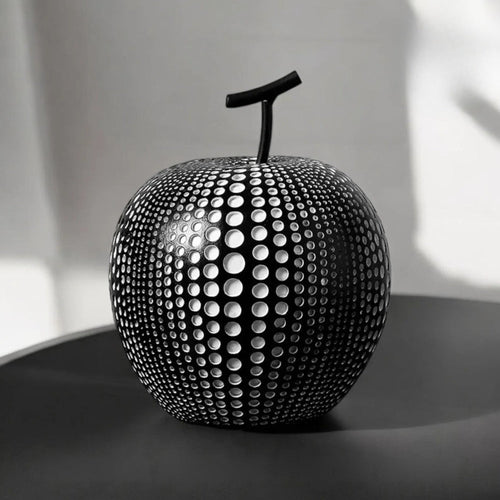 Punktmuster Apfel Skulptur | Karnz