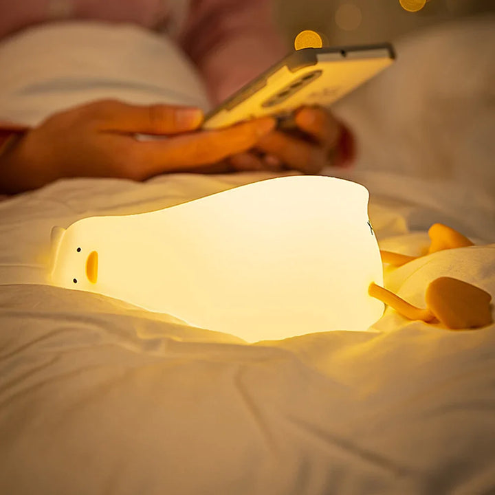 Liegende Ente Nachtlicht