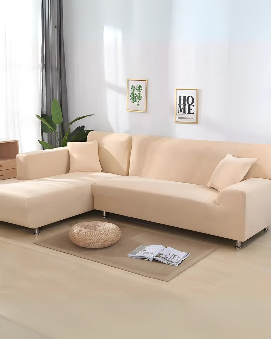 Eleganter modularer Sofabezug mit flexibler Anordnungsmöglichkeit