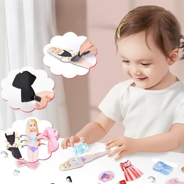Karnz | Magnetische Mode Spielsets für Kinder