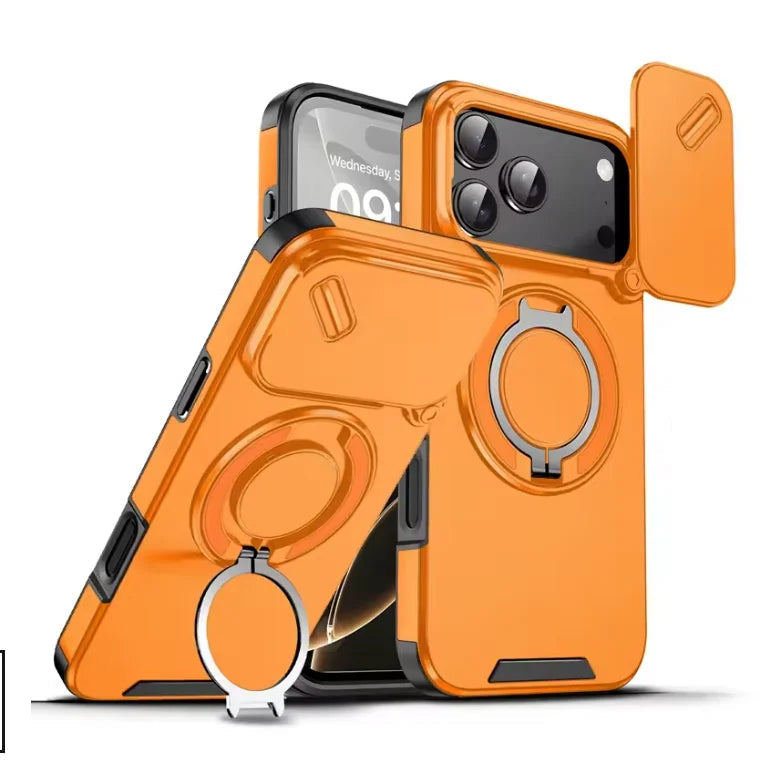 Robuste magnetische Schutzhülle mit Ständer für iPhone 17-Serie