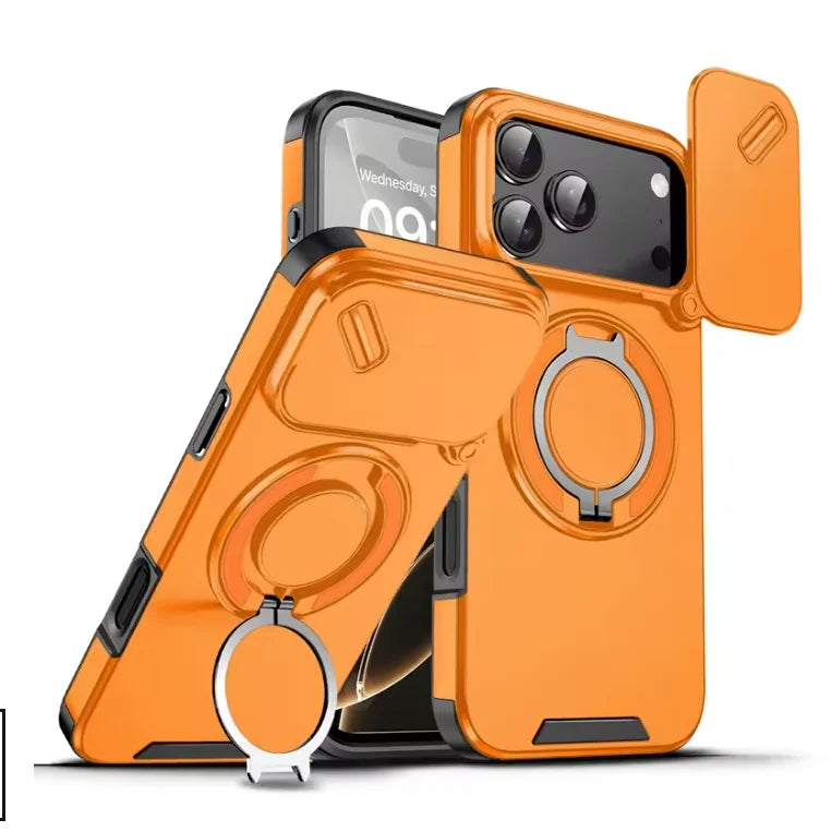 Robuste magnetische Schutzhülle mit Ständer für iPhone 17-Serie
