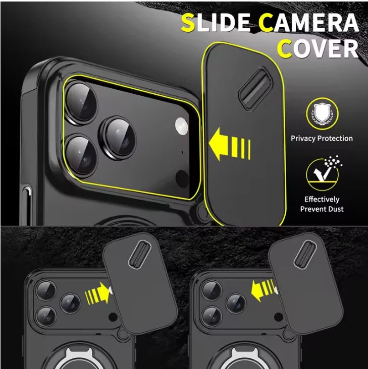 Robuste magnetische Schutzhülle mit Ständer für iPhone 17-Serie