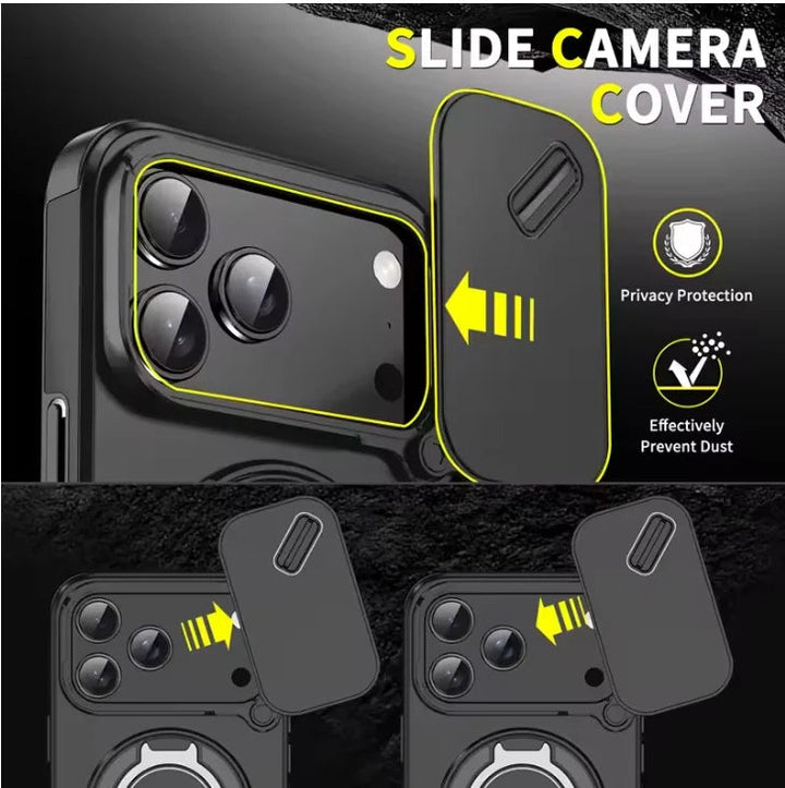 Robuste magnetische Schutzhülle mit Ständer für iPhone 17-Serie