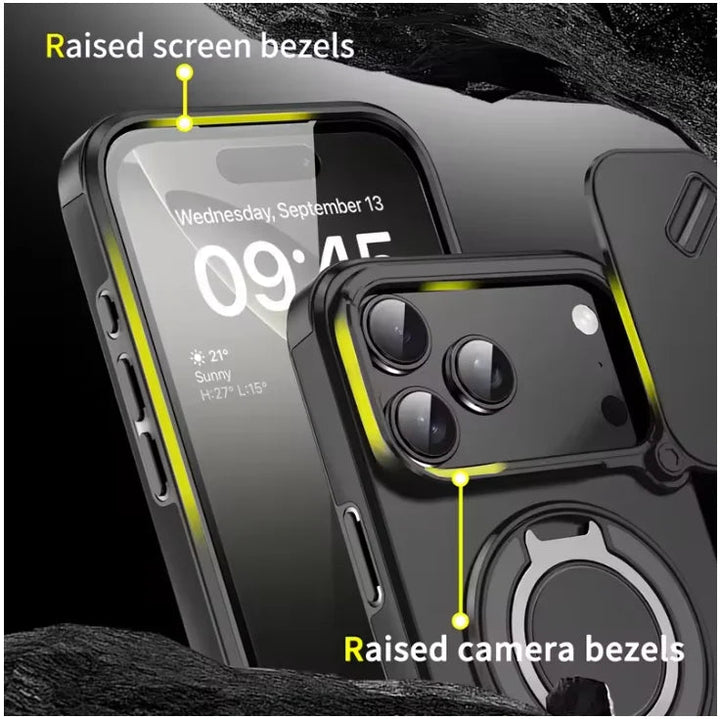 Robuste magnetische Schutzhülle mit Ständer für iPhone 17-Serie