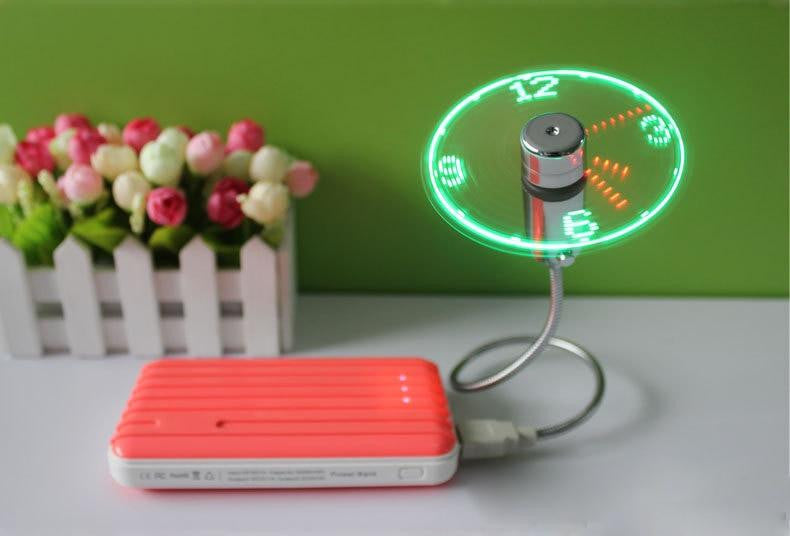 Flexibler Kühl Uhr Ventilator | Karnz