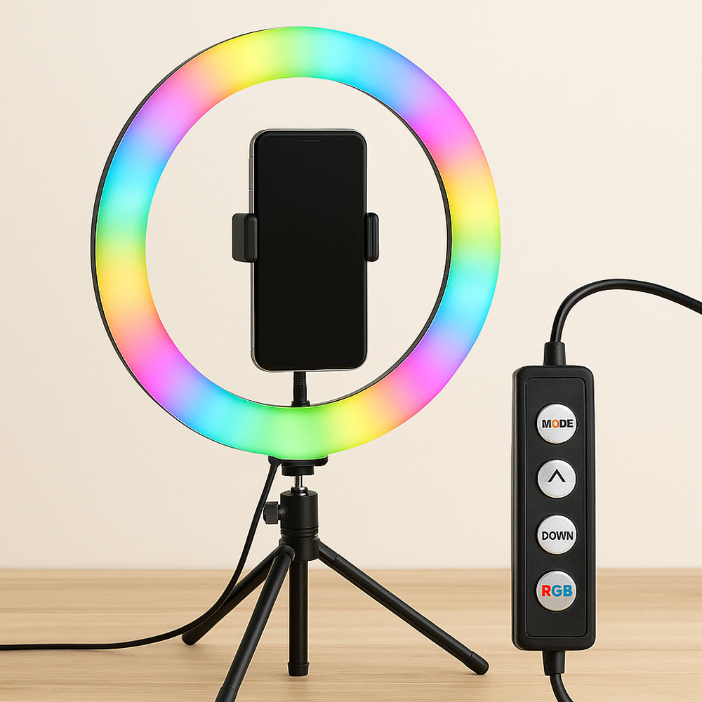 Ring Light RGB – 15 Licht­kombinationen – MJ30 | Karnz