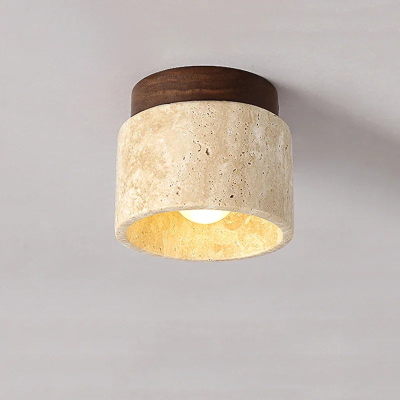 Japanische kreative Creme-Stil Deckenlampe | Karnz