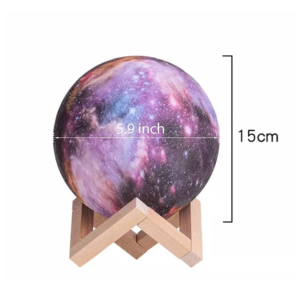 Mondlampe -16 Farben - LED - mit Touch-Funktion und Fernbedienung | Karnz