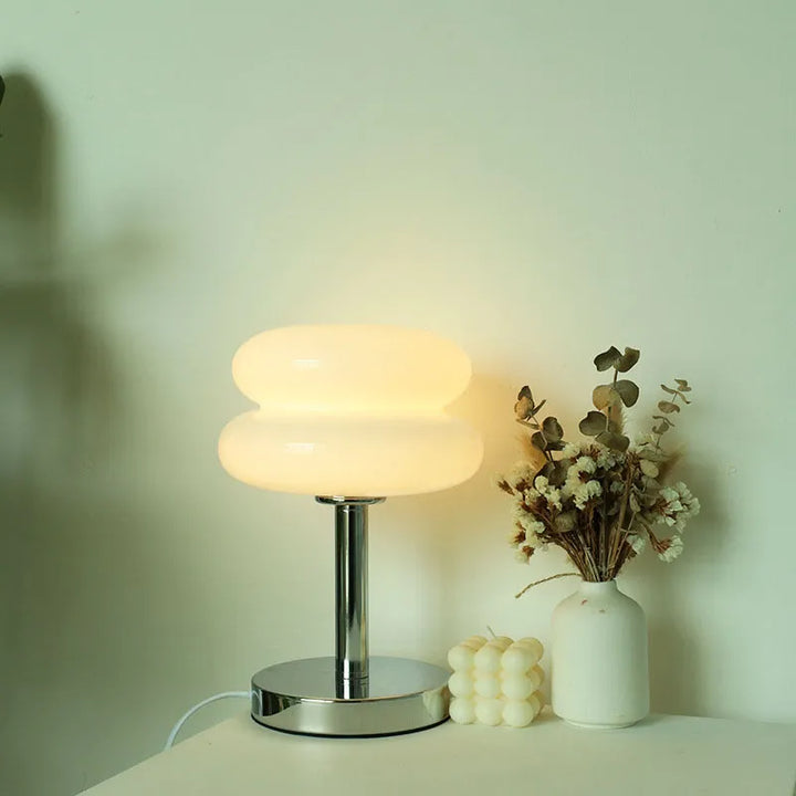 Macaron Glas Tischlampe – Moderne Stimmungsleuchte für Innenräume | Karnz