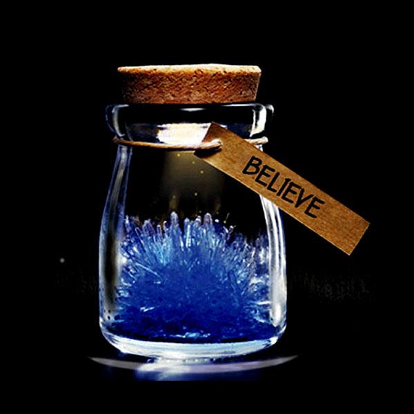 Magic Crystal Growing Jar Kit (Verschiedene Farben und Nachrichten) | Karnz