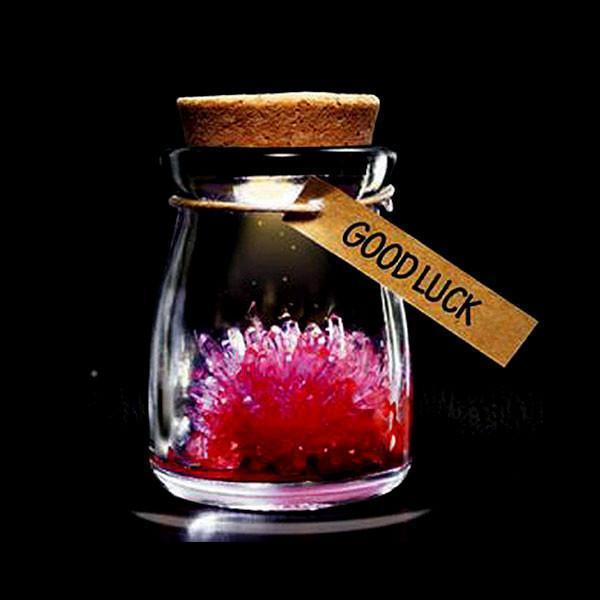 Magic Crystal Growing Jar Kit (Verschiedene Farben und Nachrichten) | Karnz