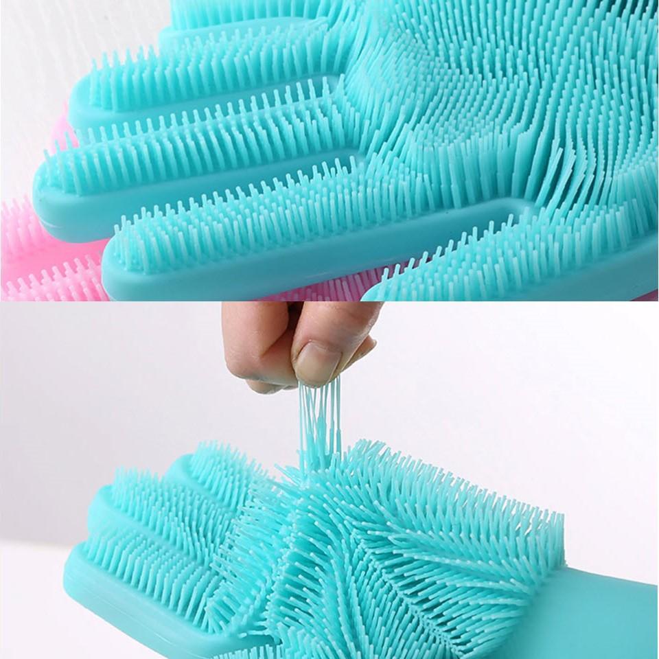 Magic Silikon-Reinigungs-Handschuhe (im Paar) | Karnz