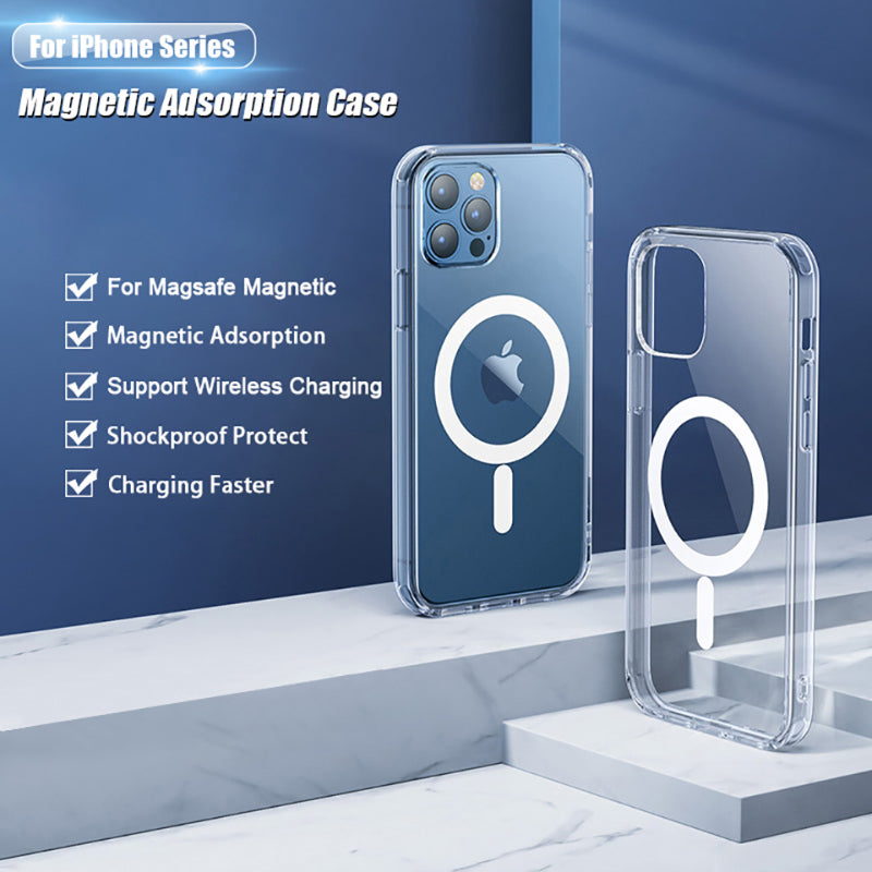 Magnetische kabellose Ladehülle für Apple