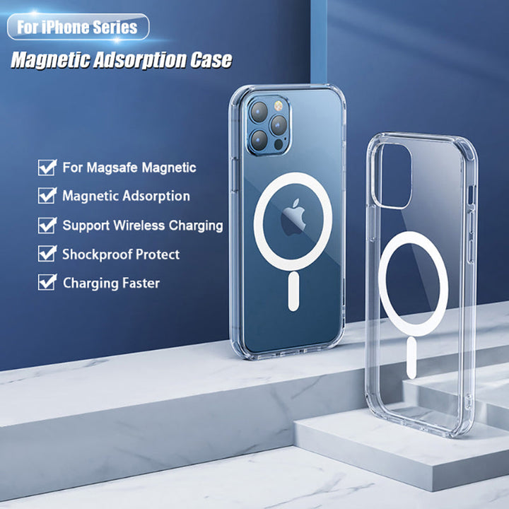 Magnetische kabellose Ladehülle für Apple