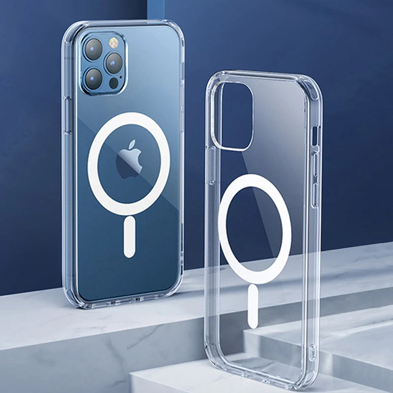 Magnetische kabellose Ladehülle für Apple