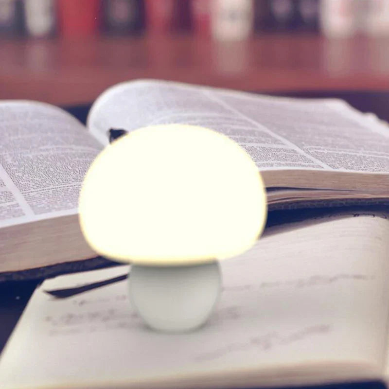 Magnetische LED-Pilz-Tischlampe – Dekorative Nachtlampe mit Touch-Steuerung | Karnz