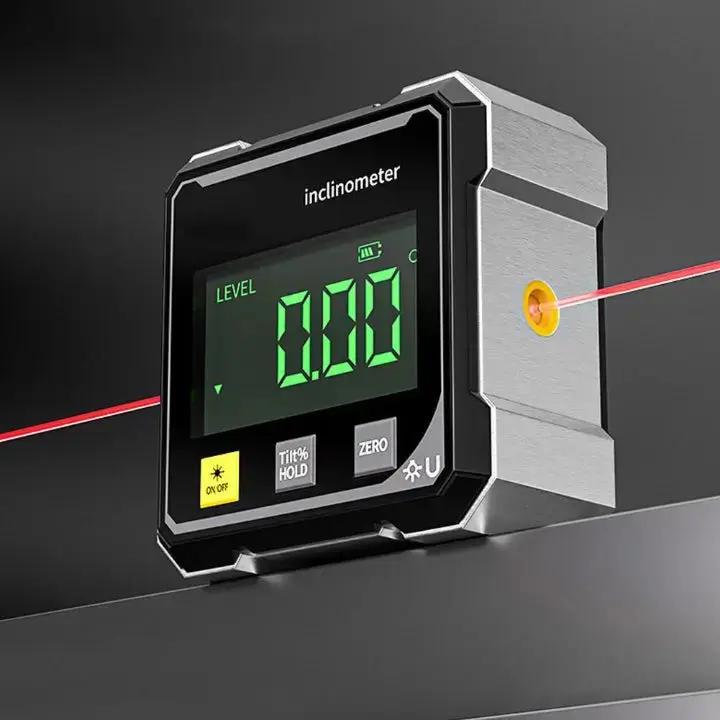 Präzisionswinkelmessgerät AnglePro – Magnetische digitale Laserwasserwaage | Karnz
