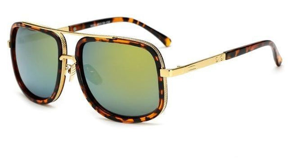 Herren-Sonnenbrille mit polarisierten Gläsern, UV400-Schutz, leichtem Aluminiumrahmen