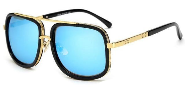 Herren-Sonnenbrille mit polarisierten Gläsern, UV400-Schutz, leichtem Aluminiumrahmen