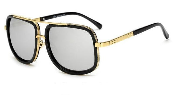 Herren-Sonnenbrille mit polarisierten Gläsern, UV400-Schutz, leichtem Aluminiumrahmen