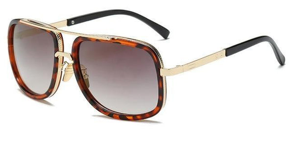 Herren-Sonnenbrille mit polarisierten Gläsern, UV400-Schutz, leichtem Aluminiumrahmen