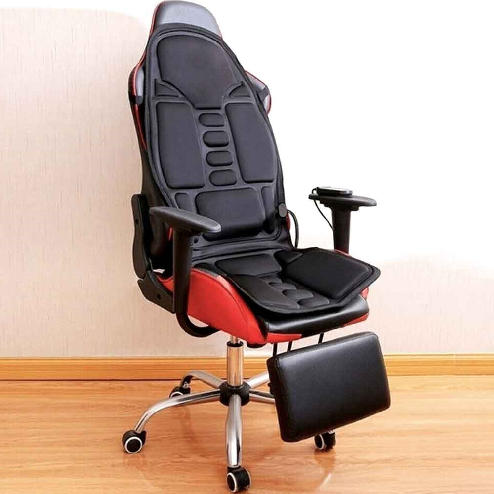 8-Mode beheizte Massage-Sitzauflage für Rücken, Nacken & Ganzkörperentspannung – Perfekt für Auto & Zuhause