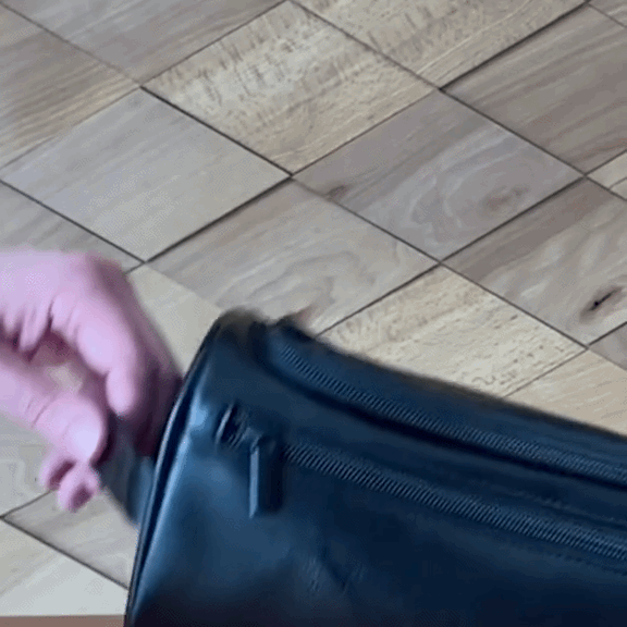 Herren Reis Toilettas mit Haken | Karnz