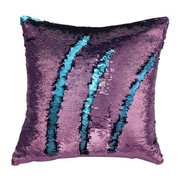 Mermaid Zwei Farbige Pailletten Kissenbezug | Karnz
