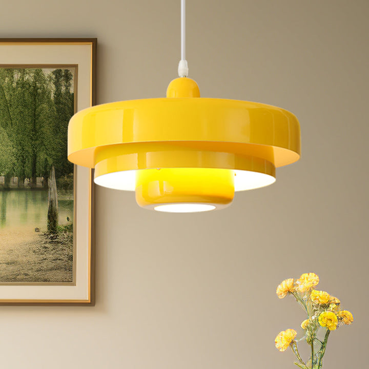 Einzelkopf Bauhaus Eisen Pendelleuchte | Karnz