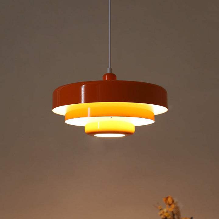 Einzelkopf Bauhaus Eisen Pendelleuchte | Karnz