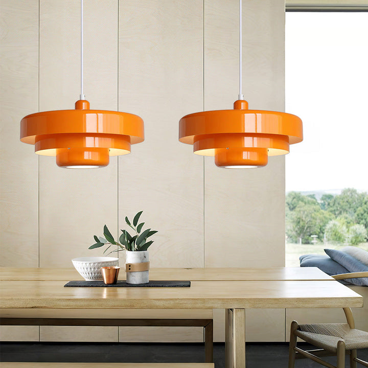 Einzelkopf Bauhaus Eisen Pendelleuchte | Karnz