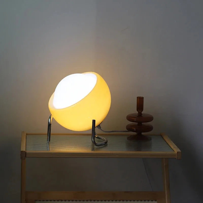 Mittelalterliche Glaslampe – Kreative Tischlampe im nordischen Design für Wohnräume | Karnz