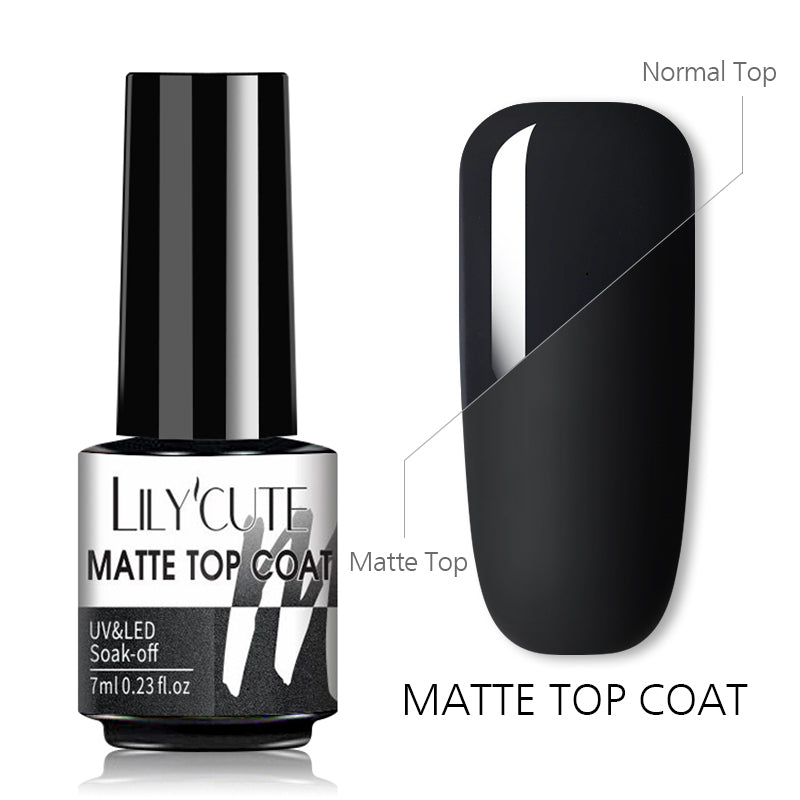 Mitternachtsmatte schwarze Nagellack | Karnz