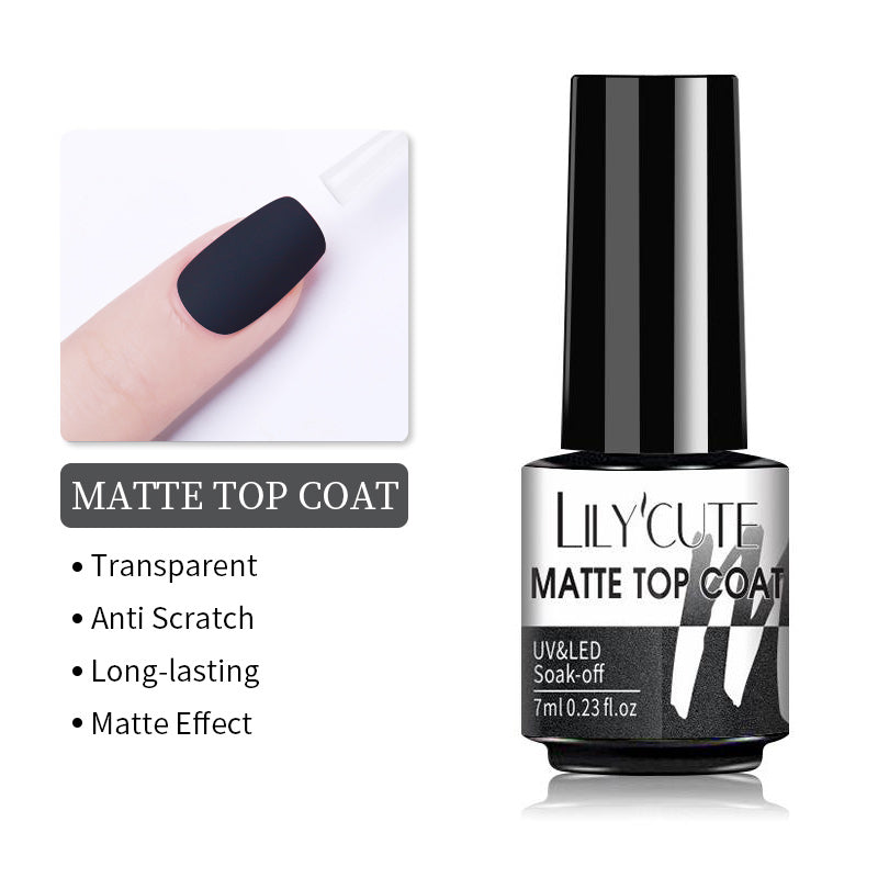 Mitternachtsmatte schwarze Nagellack | Karnz