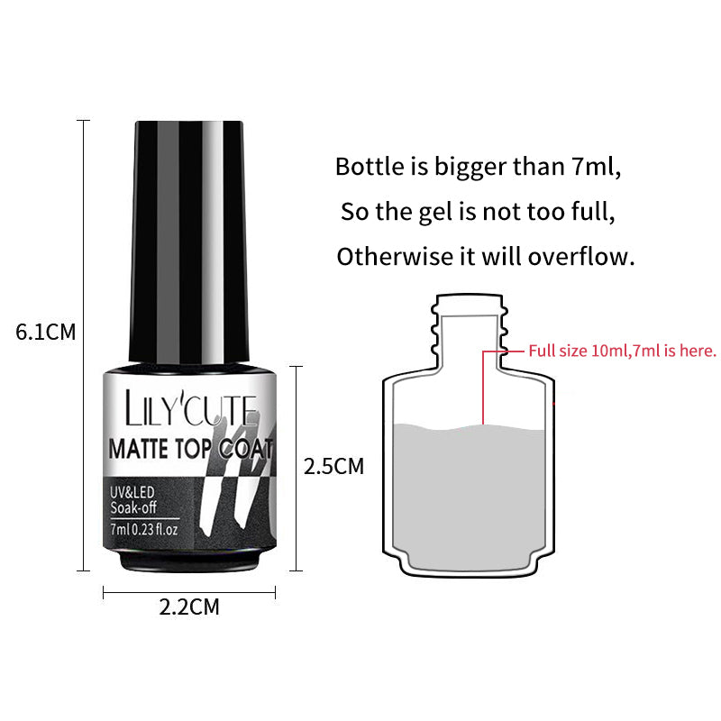 Mitternachtsmatte schwarze Nagellack | Karnz