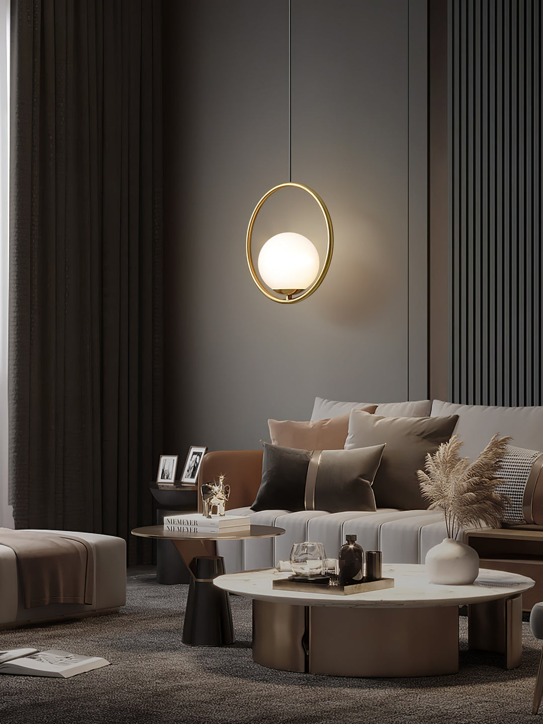 Moderne und Elegante Pendelleuchte - Stilvolle Hängelampe für Innenbeleuchtung | Karnz
