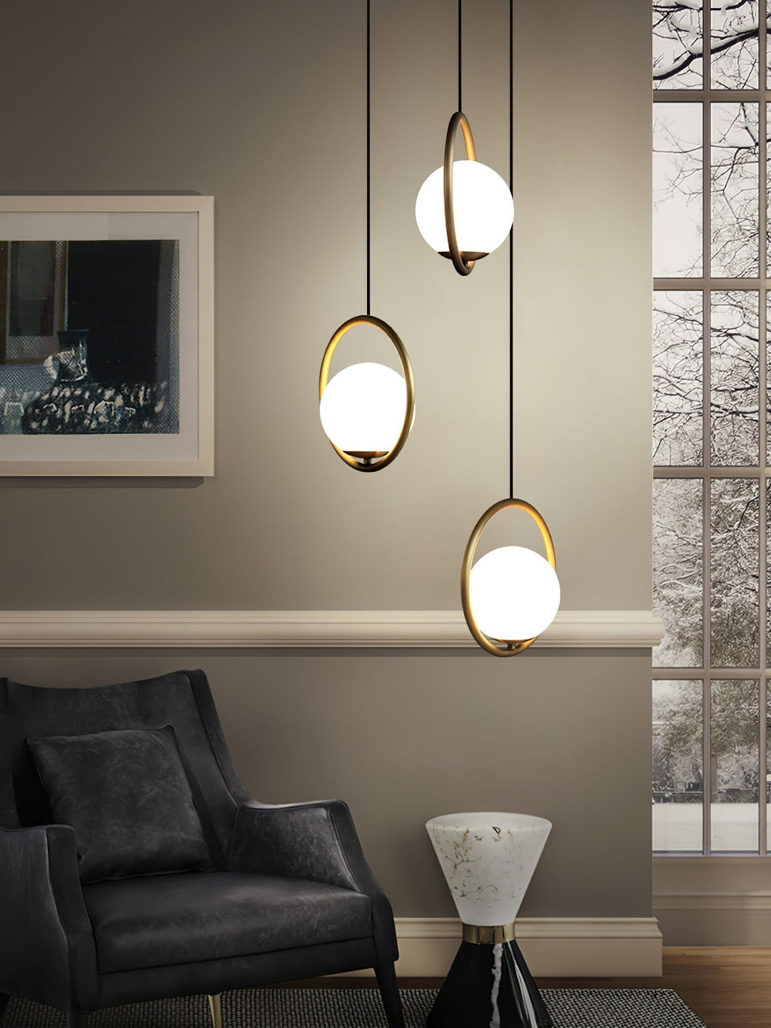 Moderne und Elegante Pendelleuchte - Stilvolle Hängelampe für Innenbeleuchtung | Karnz
