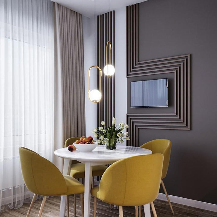Moderne und Elegante Pendelleuchte - Stilvolle Hängelampe für Innenbeleuchtung | Karnz