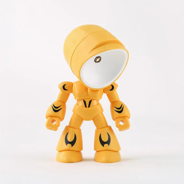 Niedliche Roboter Tischlampe – Kreative LED-Leuchte für Kinderzimmer und Schreibtisch | Karnz