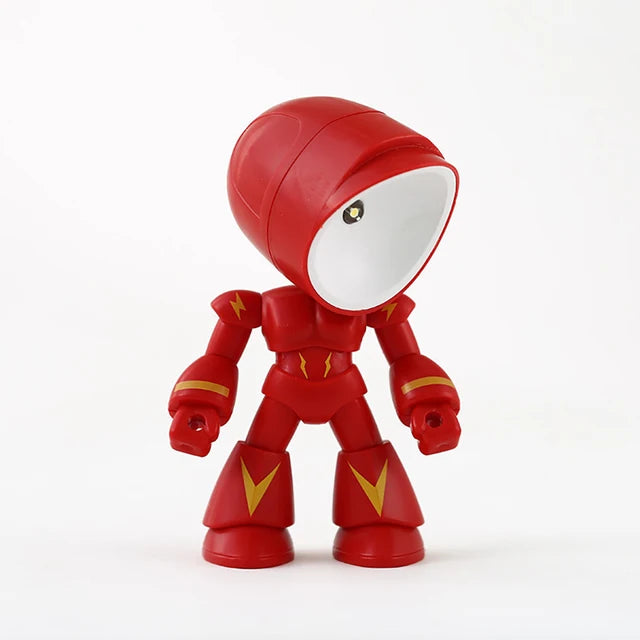 Niedliche Roboter Tischlampe – Kreative LED-Leuchte für Kinderzimmer und Schreibtisch | Karnz
