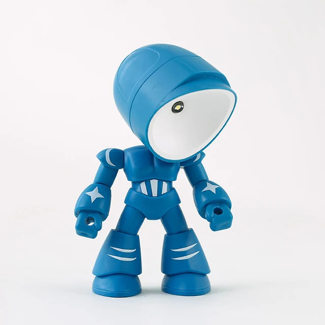 Niedliche Roboter Tischlampe – Kreative LED-Leuchte für Kinderzimmer und Schreibtisch | Karnz