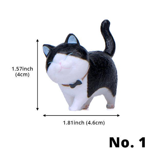 Mini Spazierende Katzenfiguren | Karnz
